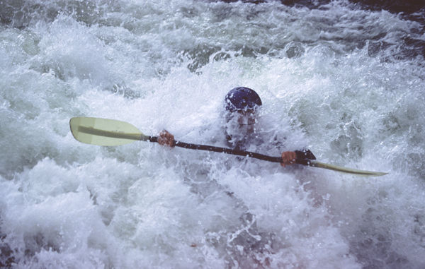 Going under.